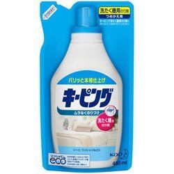 新品 【花王】洗たく機用キーピング つめかえ用 ４８０ｍｌ ×５個セット