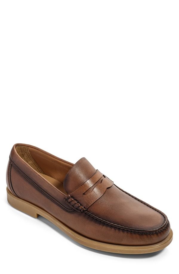 トゥーブート メンズ シューズ ローファー TO BOOT NEW YORK Bennett Penny Loafer Cognac