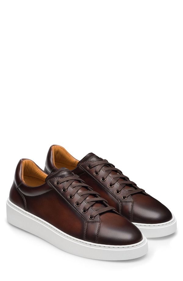 マグナーニ メンズ シューズ スニーカー Magnanni Camino Lo Sneaker Brown ブラウン