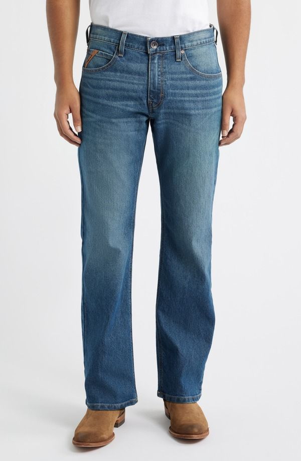 アリアト メンズ ボトムス デニムパンツ ストレート ジーンズ Ariat M5 Pro Seriestraight Leg Jeans Hamilton