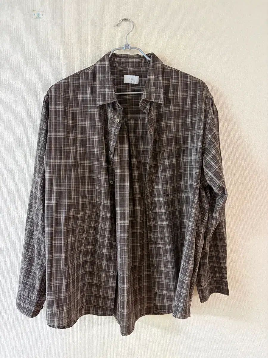 あんスタ コア CHECK シャツ ブラウン Lサイズ