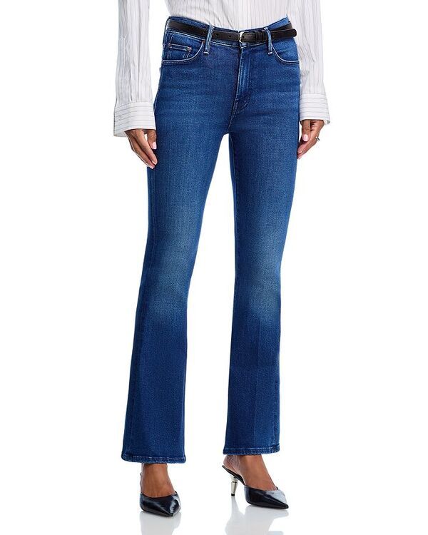 マザー レディース ボトムス デニムパンツ ジーンズ MOTHER The Weekender Mid Rise Flared Jeans inip It In The Butt Nip It In