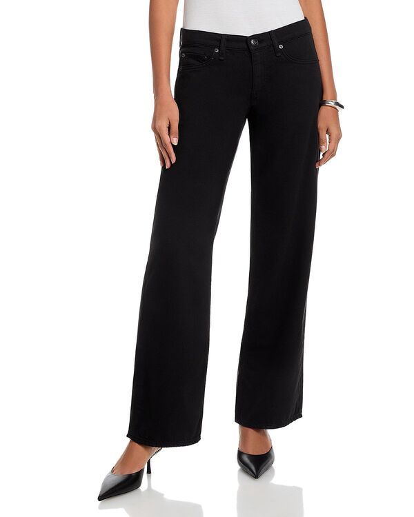 ラグアンドボーン レディース ボトムス デニムパンツ ストレート ローライズ ジーンズ rag bone Featherweight Saige Low Rise Fullength Relaxed