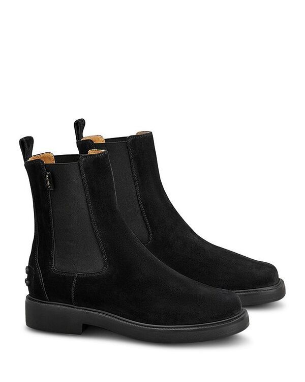 トッズ レディース シューズ ブーツ・レインブーツ チェルシーブーツ チェルシー ブーツ Tods Womens Chelsea Boots Black ブラック