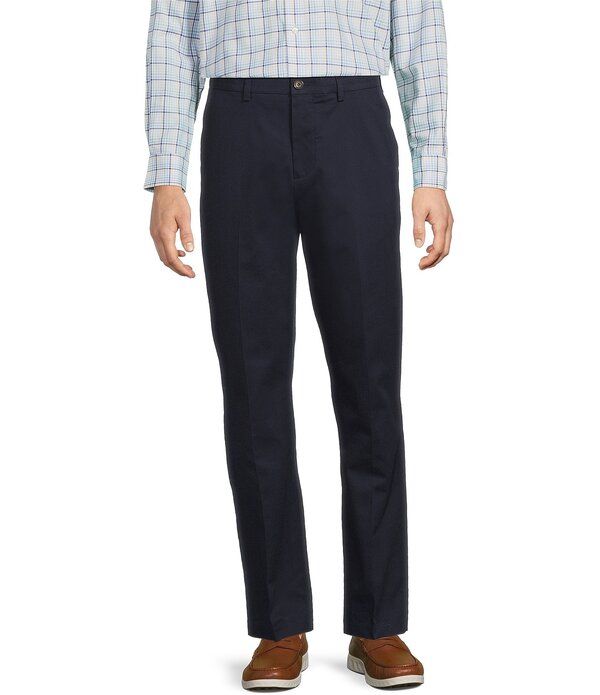 ラウンドトゥリーアンドヨーク メンズ ボトムス カジュアルパンツ Roundtree Yorke Gold Label Classic Fit Non Iron Dress Pants Dark Na