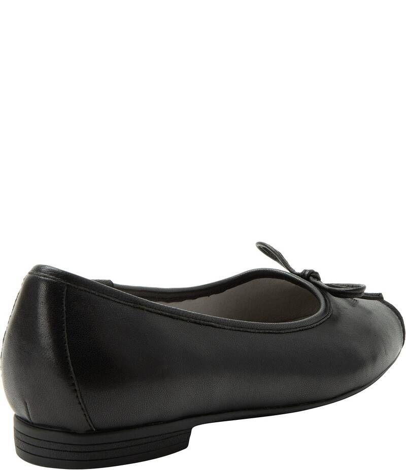 アレグリア レディース シューズ パンプス キャップ レザー Alegria Tayla Leather Cap Toe Ballet Bow Flats Black ブラック