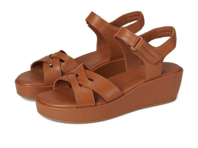 ロックポート レディース シューズ ヒール Rockport Amira Medium Natural Leather