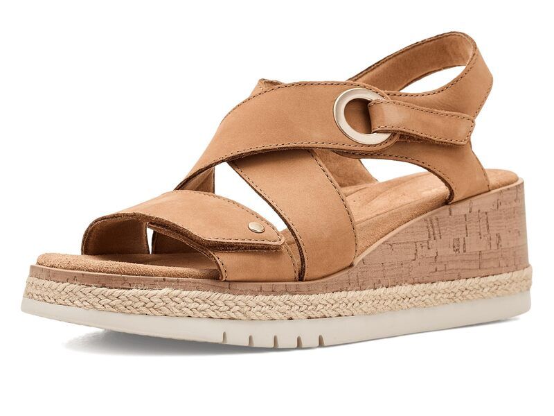 クラークス レディース シューズ ヒール Clarks Kidiki Sun Tanubuck タン