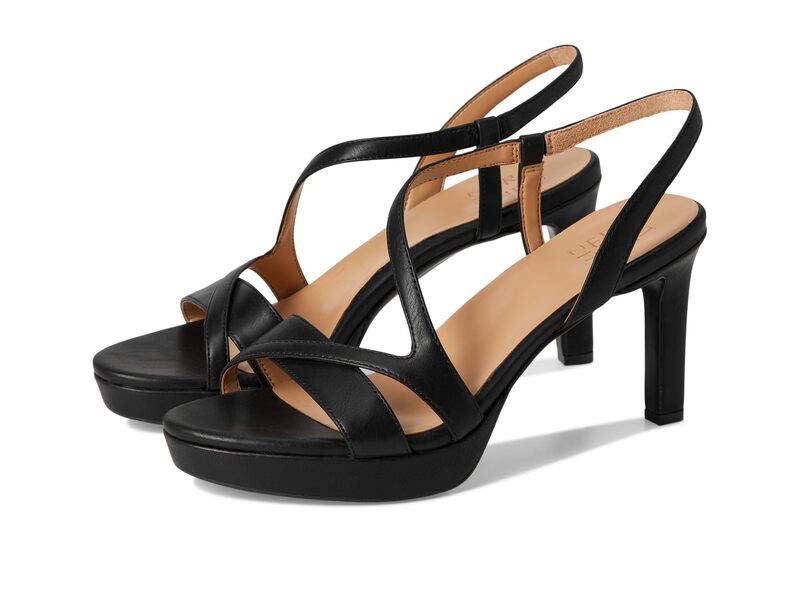 ナチュライザー レディース シューズ ヒール Naturalizer Abby Black Patent Fa ブラック