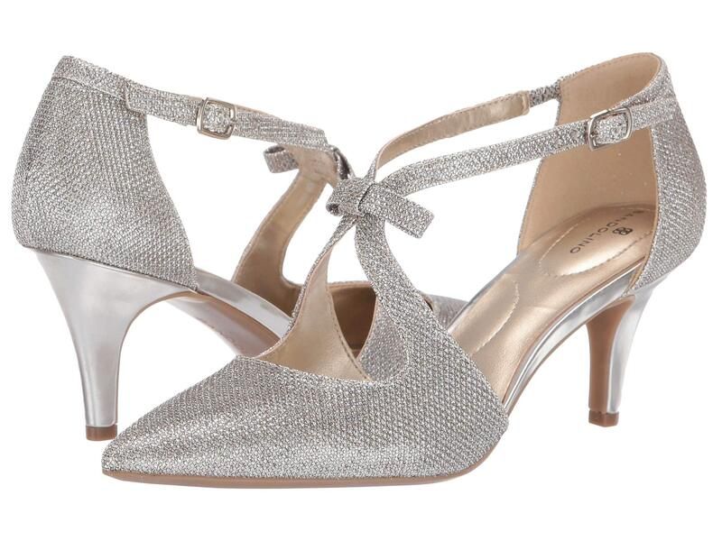 バンドリーノ レディース シューズ ヒール Bandolino Zeffer Pump Gold Fabric ゴールド