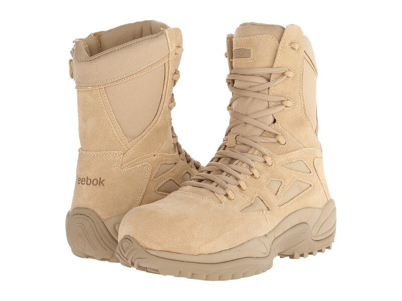 リーボック メンズ シューズ ブーツ・レインブーツ Reebok Work Rapid Response RB 8 CT Tan タン