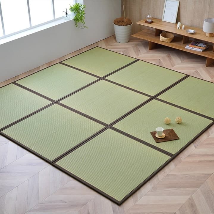 置くだけで和の空間が完成 国産い草 置き畳 約82×164×1.7cm 和室 畳 簡単設置
