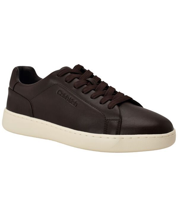 カルバンクライン メンズ シューズ スニーカー レース Calvin Klein Mens Falconi CasualaceUp Sneakers Dark Brown ブラウン