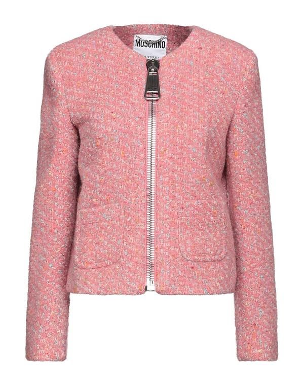 モスキーノ レディースーツ ブレザー MOSCHINO テーラードジャケット Pink ピンク