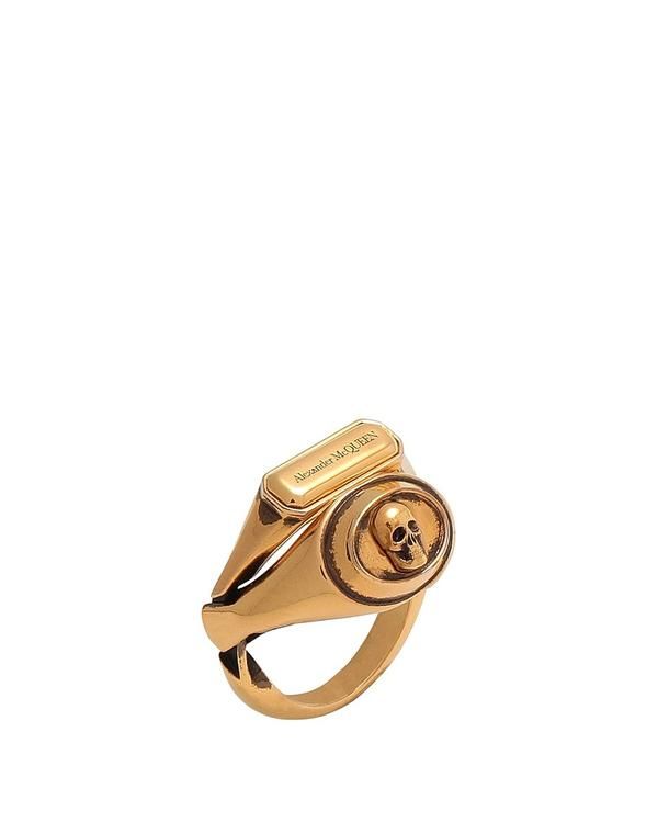 マックイーン レディース ジュエリー時計 指輪 MCQUEEN 指輪 Gold ゴールド