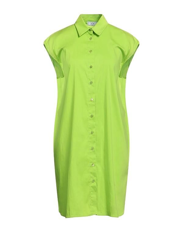 ジジル レディース ドレス JIJIL ミニワンピース・ドレス Lime Green ライム