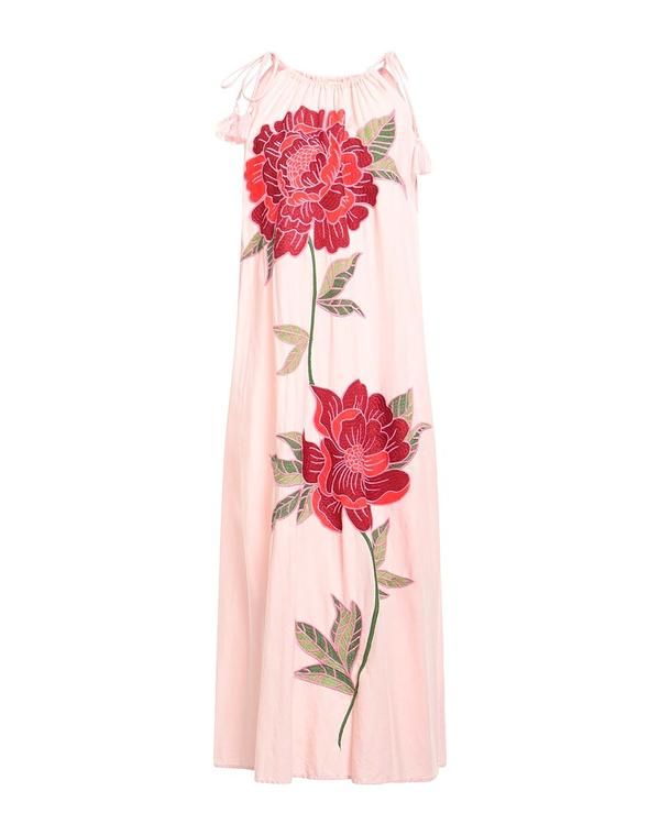 ファーム レディース ドレス FARM RIO ロングワンピース・ドレス Light Pink ピンク