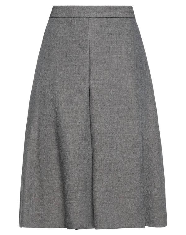 ラルディーニ レディース ボトムス ミディスカート LARDINI ミディ丈スカート Gray グレー