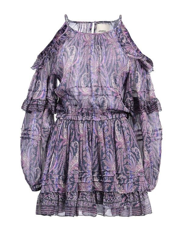イザベル マラン レディース ドレス ISABEL MARANT ミニワンピース・ドレス Purple パープル
