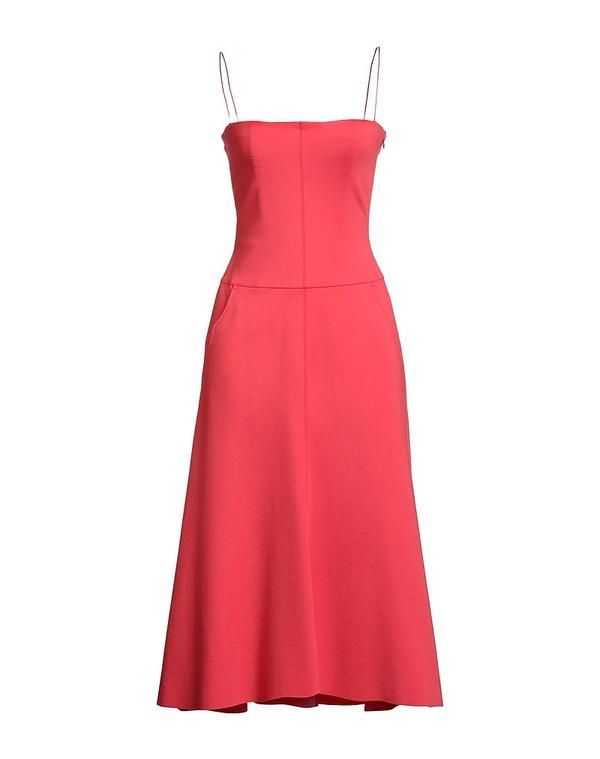 ドロシー シューマッハ レディース ドレス ミディ丈ワンピース DOROTHEE SCHUMACHER サマードレス Coral コーラル