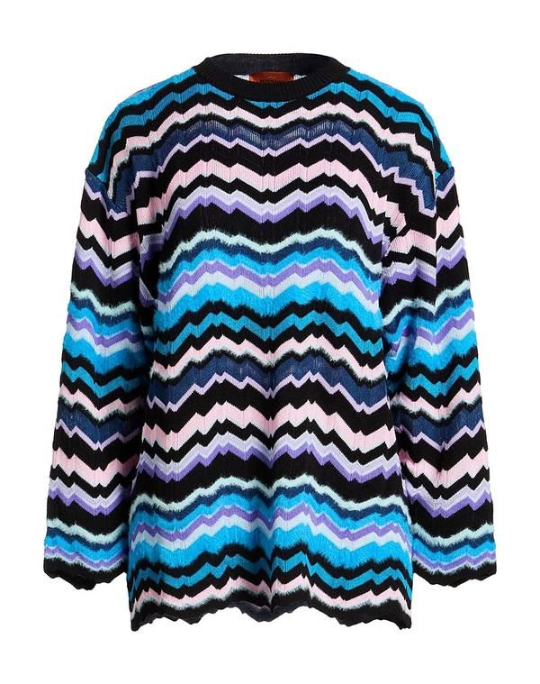 ミッソーニ レディース ニット プルオーバー MISSONI プルオーバー Azure Blue ブルー