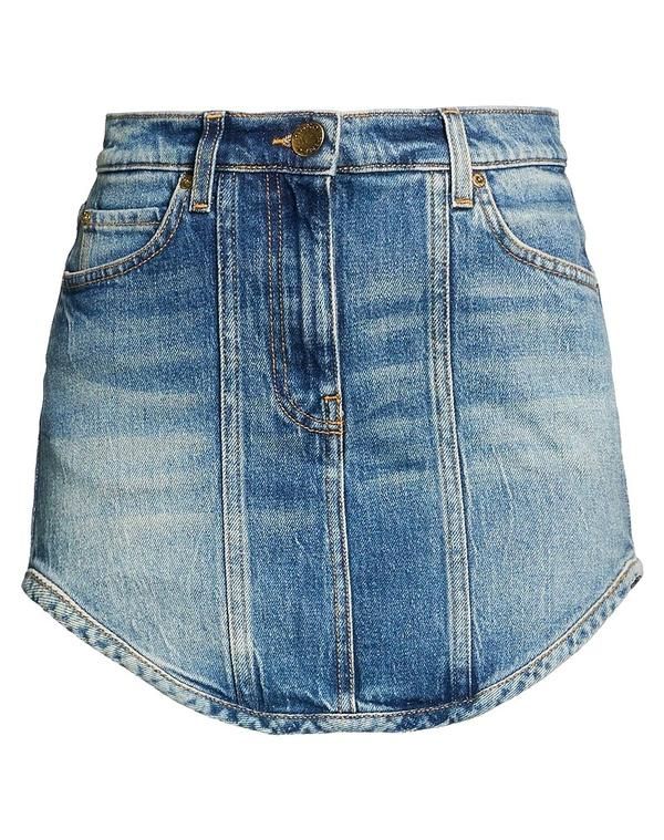 ピンコ レディース ボトムス デニムスカート PINKO デニムスカート Blue ブルー