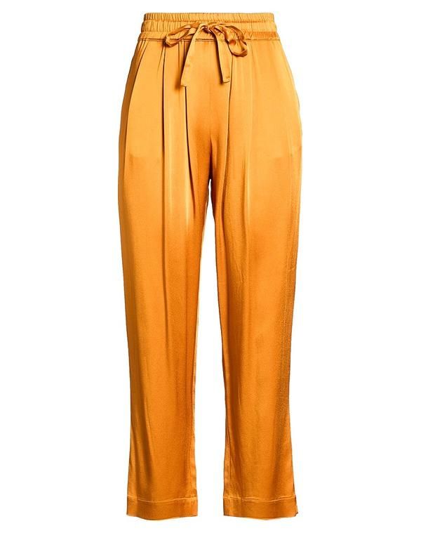 セミクチュール レディース ボトムス パンツ SEMICOUTURE パンツ Mandarin Orange オレンジ