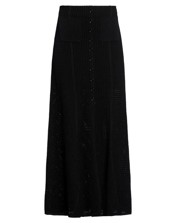 サンドロ レディース ボトムス マキシ丈スカート SANDRO ロングスカート Black ブラック
