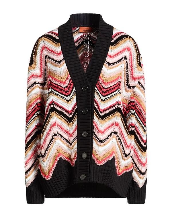ミッソーニ レディース ニット カーディガン MISSONI カーディガン Pink ピンク