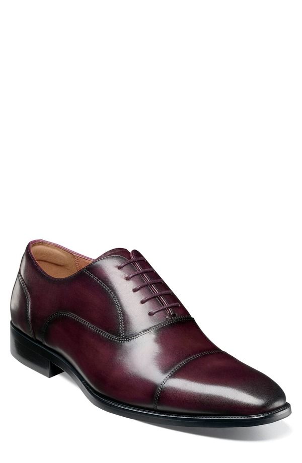 フローシャイム メンズ シューズ オックスフォード キャップ Florsheim Sorrento Lux Cap Toe Oxford Burgundy バーガンディ