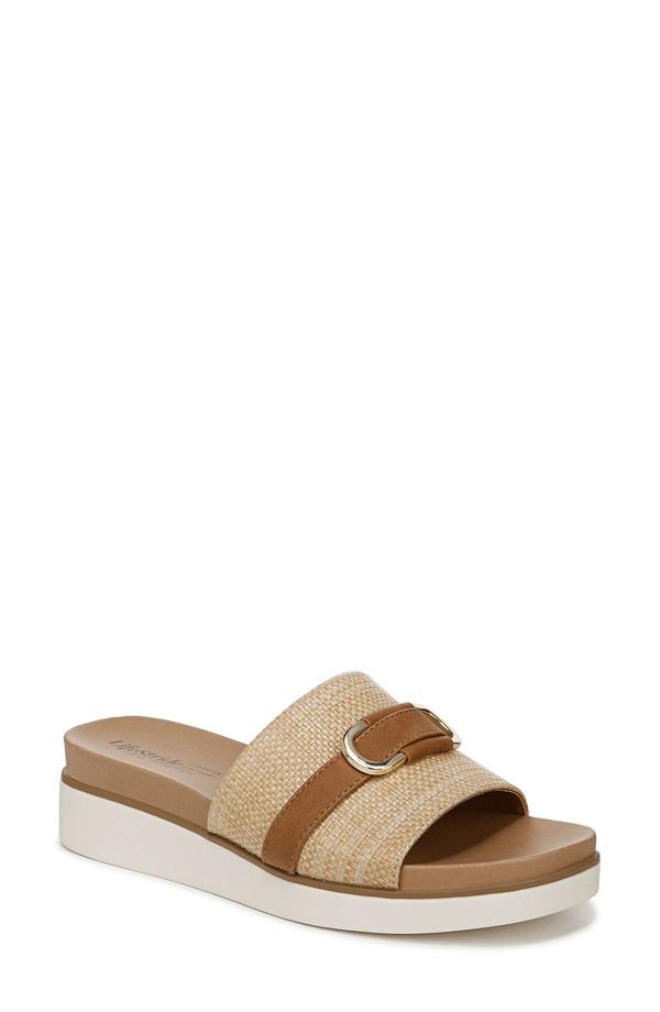 ライフストライド レディース シューズ サンダル プラットフォーム LifeStride Geneieve Platform Sandal Natural
