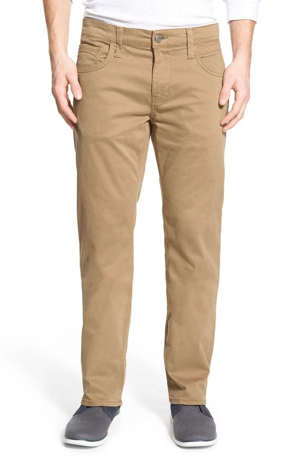 マーヴィ ジーンズ メンズ ボトムス カジュアルパンツ ストレート Mavi Jeans Zach Straight Leg Twill Pants British Khaki Twill カーキ