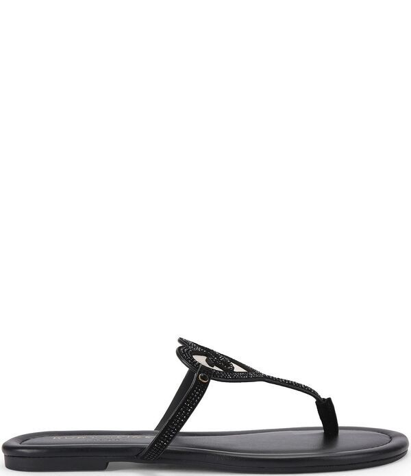 カートジェイガーロンドン レディース シューズ サンダル トール ロゴ Kurt Geiger London Kurt Heart Embellished Metallic Logo TBar San