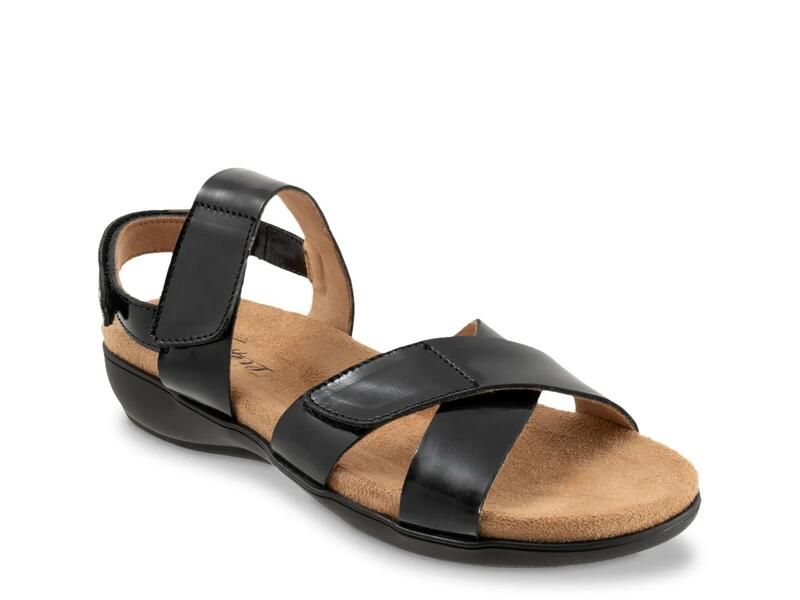 トロッターズ レディース シューズ サンダル トール TrottersRiver Metallic Sandal Black ブラック