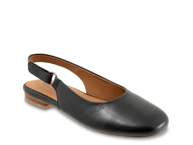 ソフトウォーク レディース シューズ パンプス SoftwalkKaty Flat Black ブラック