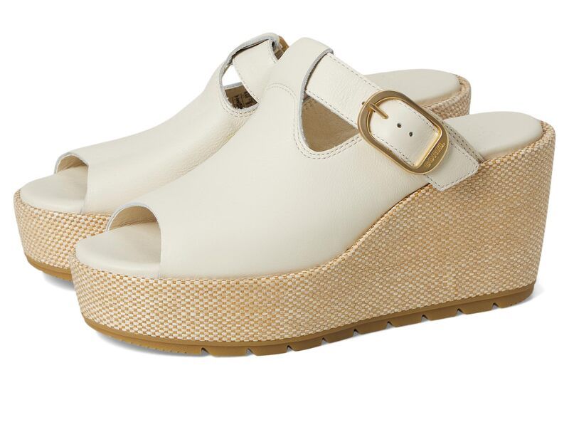 ソレル レディース シューズ ヒール SOREL Sunpeak Wedge Slide ChalkGum 16 チョーク