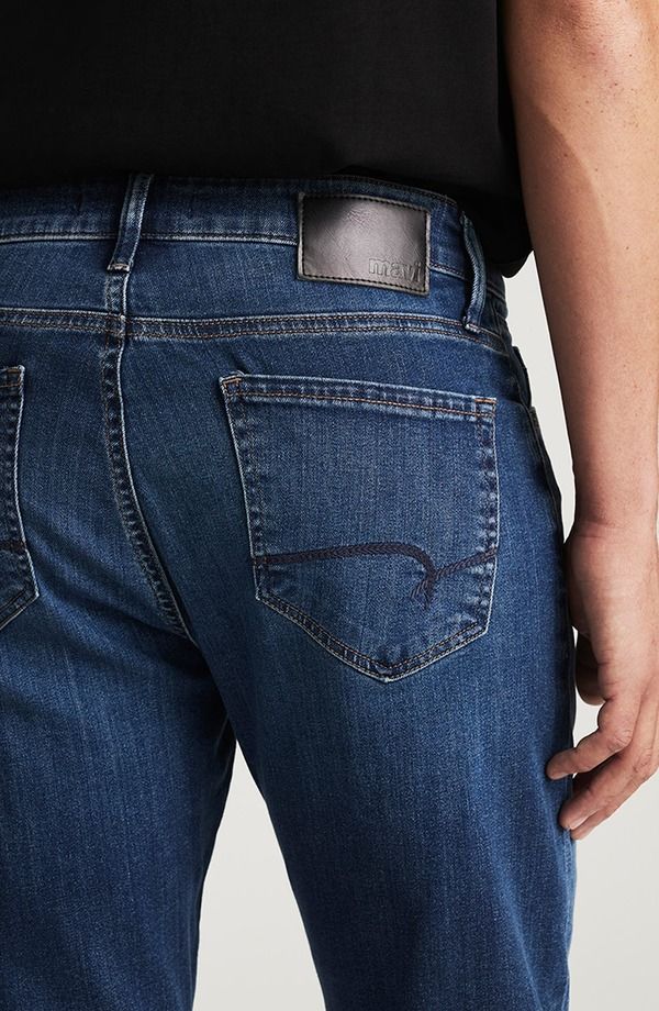 マーヴィ ジーンズ メンズ ボトムス デニムパンツ ストレート Mavi Jeans Zach Straight Leg Jeans Night Sky Willliamsburg