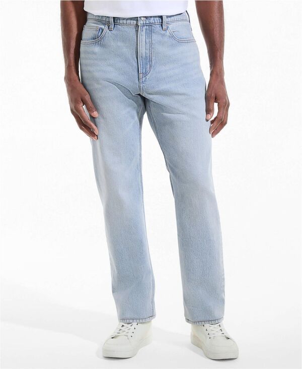 ランズエンド メンズ ボトムス デニムパンツ Lands End Menstretch Classic Fit Jean Light northshore wash