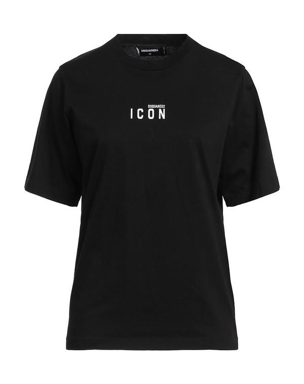 ディースクエアード レディース トップス Tシャツ DSQUARED2 Ｔシャツ Black ブラック