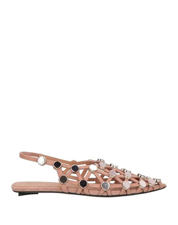 ジ アティコ レディース シューズ パンプス THE ATTICO バレエシューズ Pale Pink ピンク