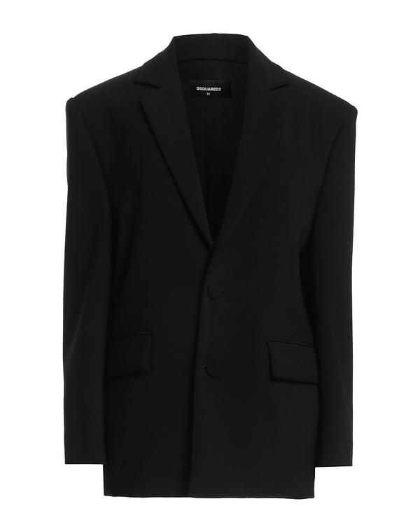 ディースクエアード レディース アウター ジャケット・ブルゾン DSQUARED2 テーラードジャケット Black ブラック