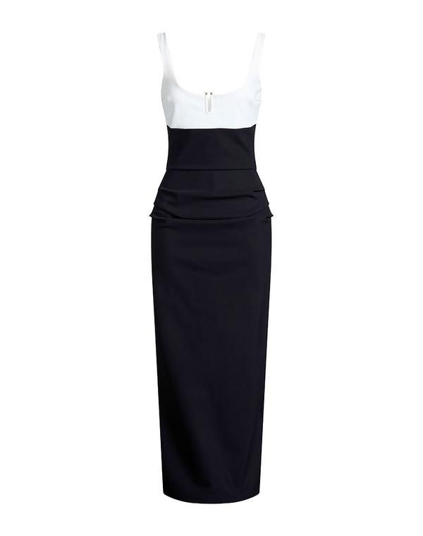 チアラ ボニ プティ ローブ レディース トップス ワンピース CHIARA BONI LA PETITE ROBE ロングワンピース・ドレス Black ブラック