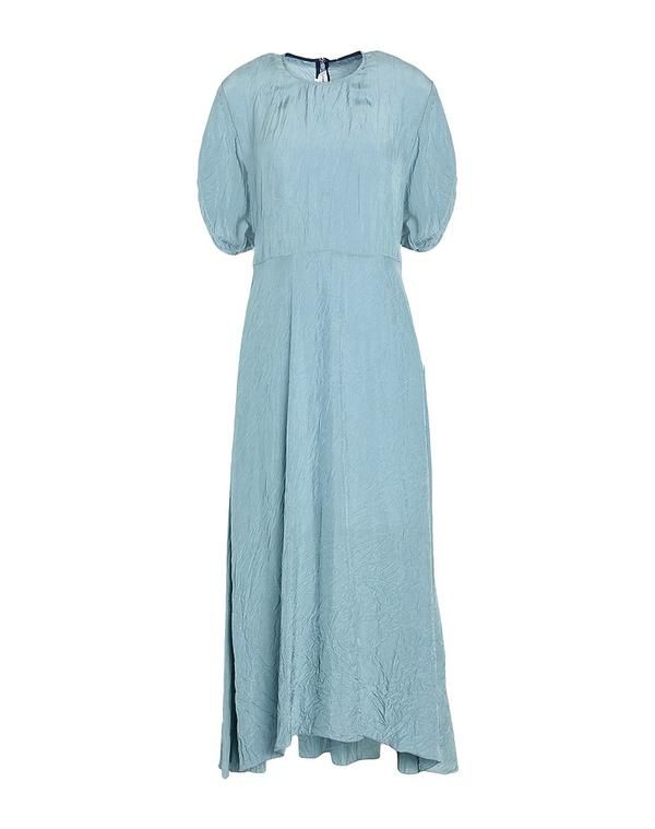 ヴィクトリア ベッカム レディース トップス ワンピース VICTORIA BECKHAM ひざ丈ワンピース Light Blue ブルー