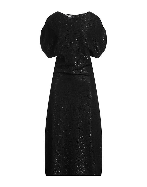 フィロソフィーデロレンゾセラフィーニ レディース トップス ワンピース PHILOSOPHY di LORENZO SERAFINI ひざ丈ワンピース Black ブラック