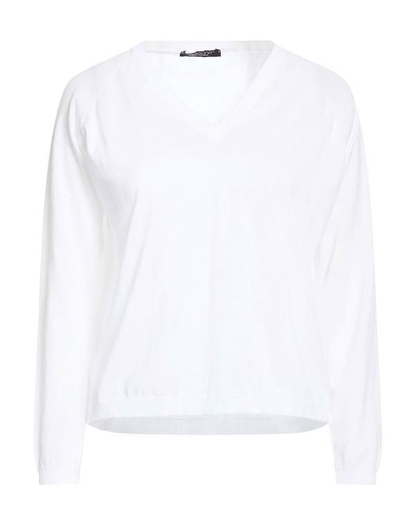 アラゴナ レディース トップス シャツ ARAGONA プルオーバー White ホワイト