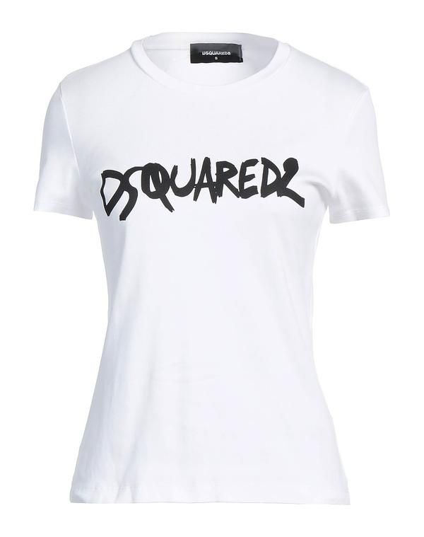 ディースクエアード レディース トップス Tシャツ DSQUARED2 Ｔシャツ White ホワイト