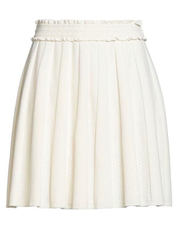 サンドロ レディース ボトムスカート SANDRO ミニスカート Off White オフホワイト