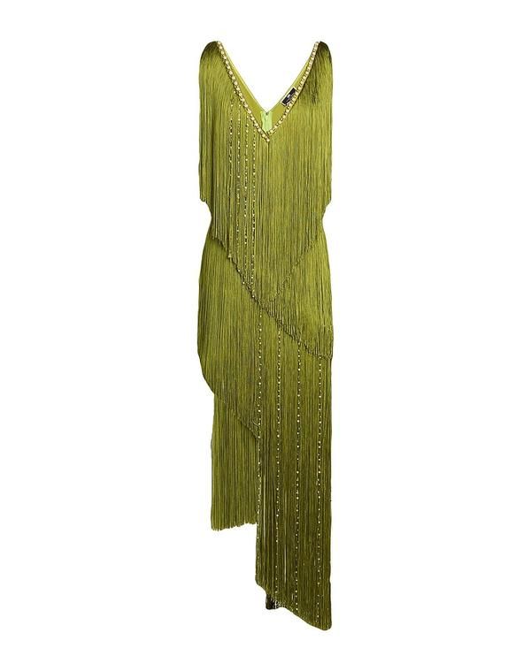 エリザベッタフランキ レディース トップス ワンピース ELISABETTA FRANCHI パーティ向けドレス&ワンピース Lime Green ライム