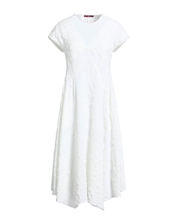 ハイ レディース トップス ワンピース HIGH ひざ丈ワンピース Off White オフホワイト