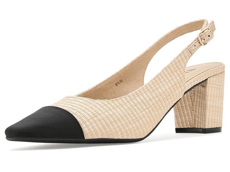 ベネリ レディース シューズ ヒール Vaneli Jala Beige Hede Fabr ベージュ